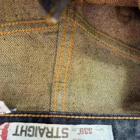 Levi Strauss Relaxed Straight Men’s Size 38W 34L - Picture 3 of 8